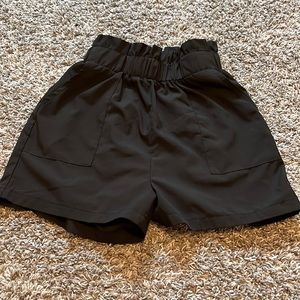 Womens paper bag shorts